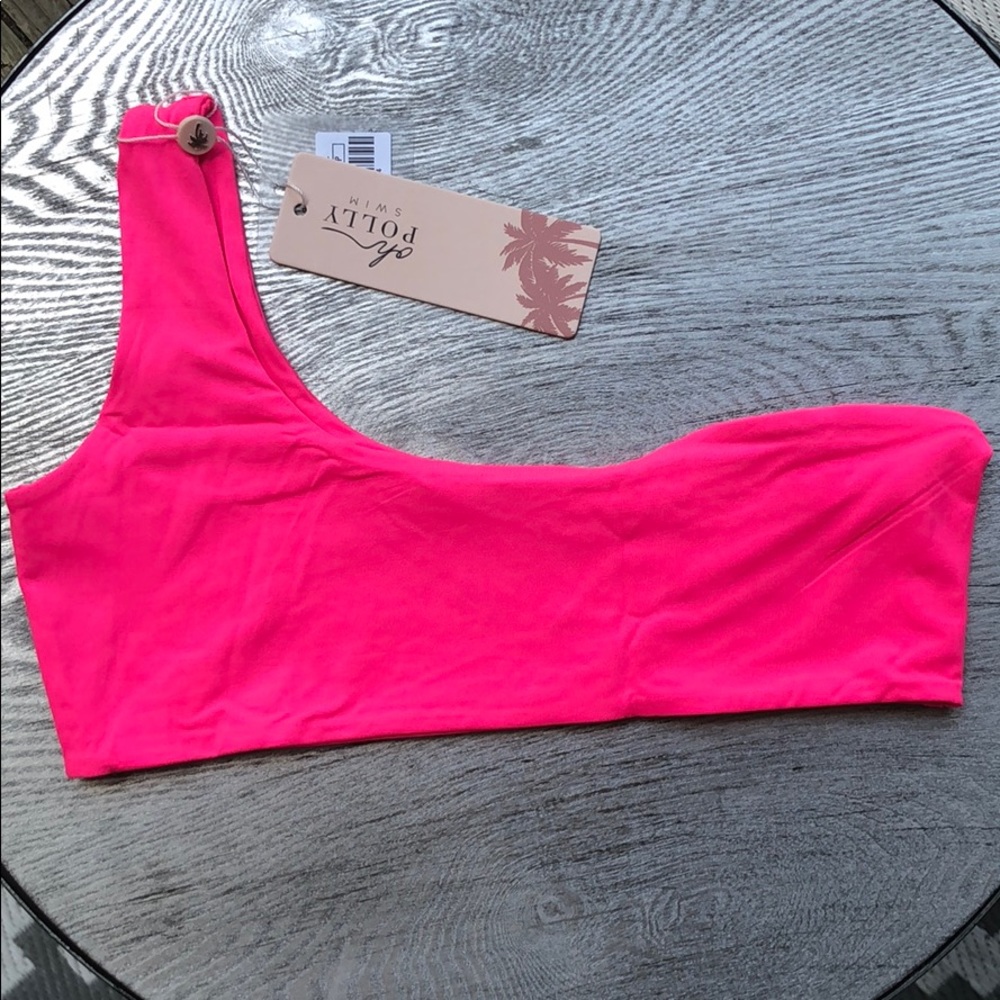 Oh Polly bathing suit top. One strap.